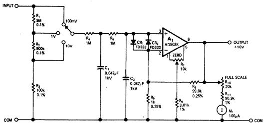 Вольтметр постоянного тока