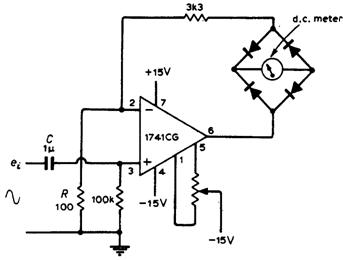 Милливольтметр переменного тока