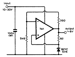 Схема источника опорного напряжения с отклонением 0,005 %