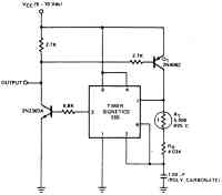 Преобразователь температура-частота на таймере, Преобразователь температура-частота на таймере,