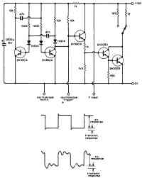 Схема для снятия переходной характеристики регулируемого источника питания Схема для снятия переходной характеристики регулируемого источника питания