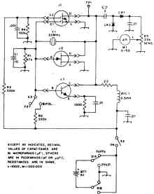  Карманный тестер для транзисторов
