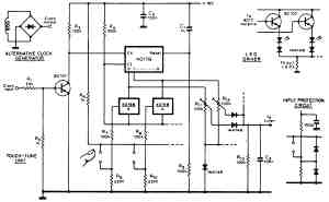 Схема сенсорного управления настройкой ЧМ-приемника Схема сенсорного управления настройкой ЧМ-приемника
