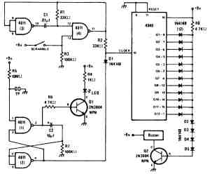 Сенсорный переключатель в схеме с регулируемой вероятностью для лотереи Сенсорный переключатель в схеме с регулируемой вероятностью для лотереи