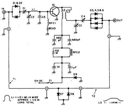 Усилитель мощности 2-метрового диапазона Усилитель мощности 2-метрового диапазона