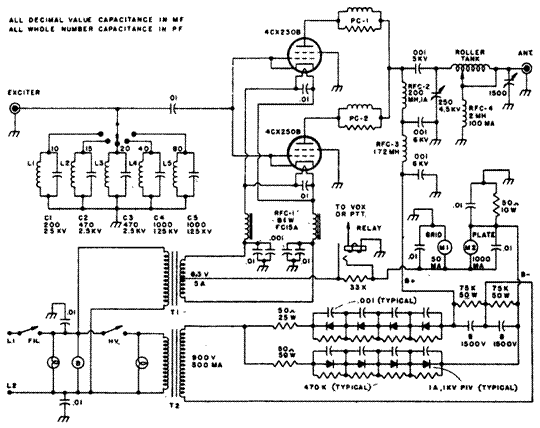 Ламповый усилитель мощности на 1200 Вт Ламповый усилитель мощности на 1200 Вт