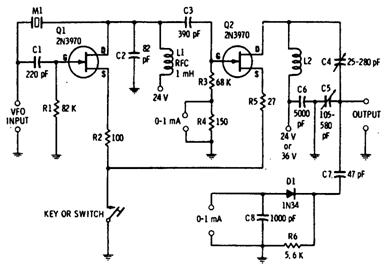 CW-передатчик мощностью 1 Вт
