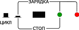 мнемосхема зарядного устройства